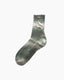 Luce Laminated Socks Grey