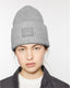 Large Face Logo Beanie Grey