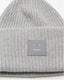 Large Face Logo Beanie Grey