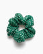 Scrunchie Silk Star Green