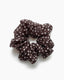 Scrunchie Silk Star Brown