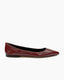 Pointy Ballerina Naplack Bordeaux