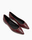 Pointy Ballerina Naplack Bordeaux