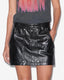 Anais Leather Style Mini Skirt