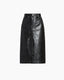 Angele Leather Style Pencil Skirt