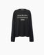 Logo Longsleeve T Faded Black